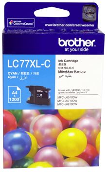 





Brother LC77XLC Cyan High Yield Ink Cartridge

Features:
<div>Compatible With: MFCJ5910DW, MFCJ6510DW, MFCJ6710DW, MFCJ6910DW, Yield ~1200 Pages</div>