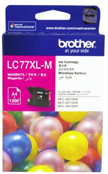 





Brother LC77XLM Magenta High Yield Ink Cartridge

Features:
<div>Compatible With: MFCJ5910DW, MFCJ6510DW, MFCJ6710DW, MFCJ6910DW, Yield ~1200 Pages</div>