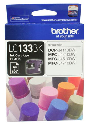 





Brother LC133BK Black Ink Cartridge

Features:
<div>Compatible With: DCPJ152W, DCPJ172W, DCPJ552DW, DCPJ752DW, DCPJ4110DW, MFCJ245, MFCJ470DW, MFCJ650DW, MFCJ870DW, MFCJ4410DW, MFCJ4510DW, MFCJ4710DW, MFCJ6520DW, MFCJ6720DW, MFCJ6920DW, Yield ~600 Pages (at 5% Coverage)</div>