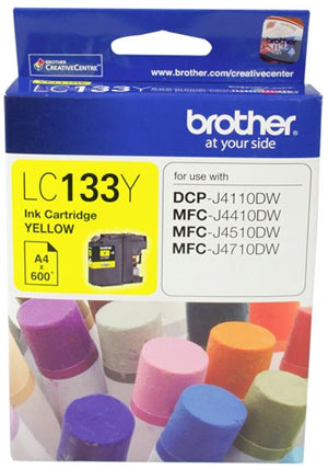 





Brother LC133Y Yellow Ink Cartridge

Features:
<div>Compatible With: DCPJ152W, DCPJ172W, DCPJ552DW, DCPJ752DW, DCPJ4110DW, MFCJ245, MFCJ470DW, MFCJ650DW, MFCJ870DW, MFCJ4410DW, MFCJ4510DW, MFCJ4710DW, MFCJ6520DW, MFCJ6720DW, MFCJ6920DW, Yield ~600 Pages (at 5% Coverage)</div>
