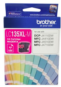 





Brother LC135XLM Magenta High Yield Ink Cartridge

Features:
<div>Compatible With: DCPJ4110DW, MFCJ4410DW, MFCJ4510DW, MFCJ4710DW, MFCJ6520DW, MFCJ6720DW, MFCJ6920DW, Yield ~1200 Pages (at 5% Coverage)</div>