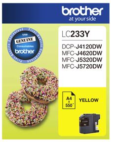 





Brother LC233Y Yellow Ink Cartridge

Features:
<div>Compatible With: DCPJ562DW, DCPJ4120DW, MFCJ480DW, MFCJ680DW, MFCJ880DW, MFCJ4620DW, MFCJ5320DW, MFCJ5320DW, Yield ~550 Pages (at 5% Coverage)</div>