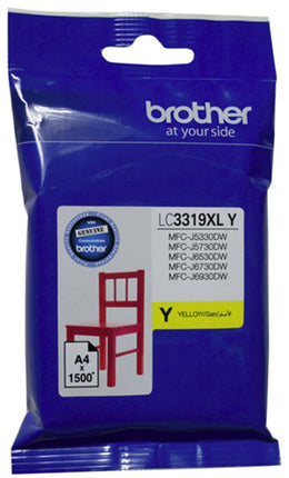 





Brother LC3319XLY Yellow High Yield Ink Cartridge

Features:
<div>Compatible With: MFCJ5330DW, MFCJ5730DW, MFCJ5930DW, MFCJ6530DW, MFCJ6930DW Yield ~1,500 Pages.</div>