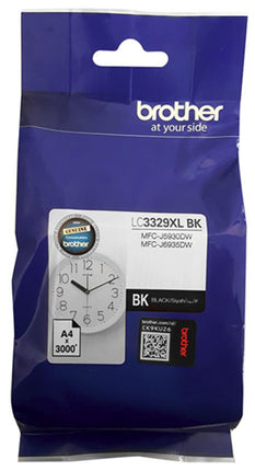 





Brother LC3329XLBK Black High Yield Ink Cartridge

Features:
<div>Compatible With: MFCJ6935DW, Yield ~3,000 Pages (at 5% coverage)</div>