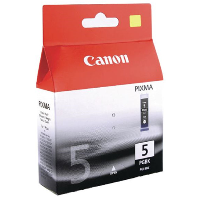





Canon PGI5BK Black Ink Cartridge

Features:
<div>Compatible with PIXMA iP4200, iP4300, iP4500, iP5200, iP5200R, iP5300, MP500, MP530, MP600, MP600R, MP610, MP800, MP800R, MP810, MP830, MX850, iX4000, iX5000, iP3300, iP3500, MP510, MP520, MX700, MP960, MP970, Yield ~350 Pages</div>