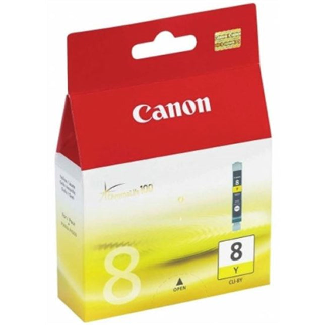 





Canon CLI8Y Yellow Ink Cartridge

Features:
<div>Compatible with PIXMA iP4200, iP4300, iP4500, iP5200, iP5200R, iP5300, MP500, MP530, MP600, MP600R, MP610, MP800, MP800R, MP810, MP830,  MX850,  iP6210D, iP6220D, iP6320D, iP6600D, iP6700D, iX4000, iX5000, iP3300, iP3500, MP510, MP520, MX700, mini260, IP100 MP960, MP970 Pro9000, Pro9000MKII, Yield ~490 Pages</div>