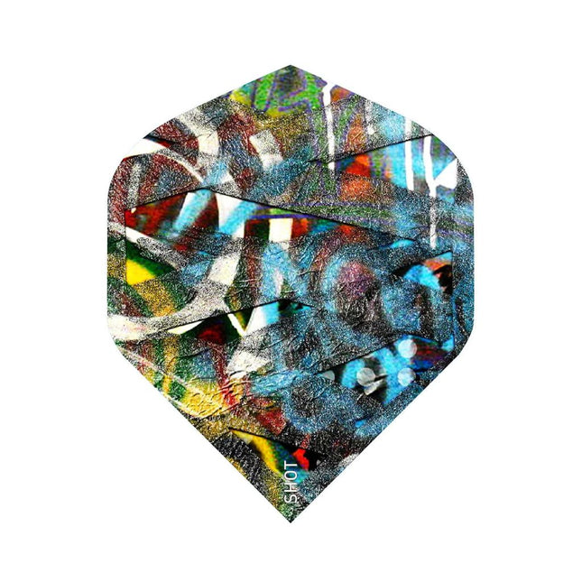 shot devon petersen graffiti dart flight set std