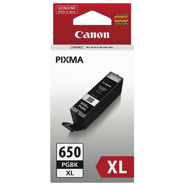 





Canon PGI650XLPGBK Black High Yield Ink Cartridge

Features:
<div>Compatible With: iP7260, iP8760, iX6860, MG5460, MG5560, MG5660, MG6360, MG6460, MG6660, MG7160, MG7560, MX726, MX926,TS8060 Yield ~500 Pages</div>
