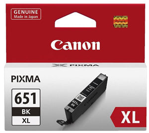 





Canon CLI651XLBK XL Black High Yield Ink Cartridge

Features:
<div>Compatible With: iP7260, iP8760, iX6860, MG5460, MG5560, MG5660, MG6360, MG6460, MG6660, MG7160, MG7560, MX726, MX926, Yield ~750 Pages</div>