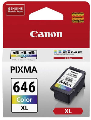





Canon CL646XL Colour High Yield Ink Cartridge

Features:
<div>Compatible with: MG2460, MG2560, MG2960, MG2965, MX496, TS3460, TR4665 Page, Page Yield ~300 Pages</div>