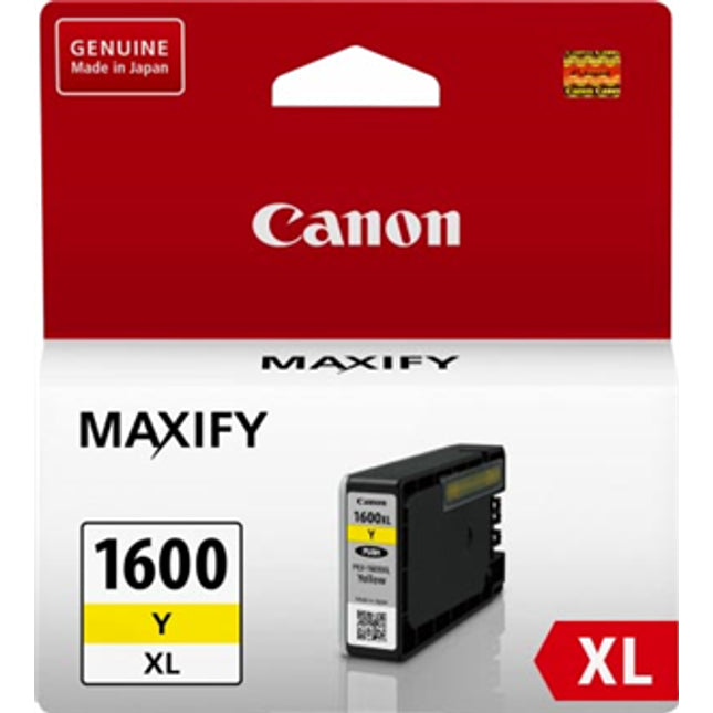 





Canon PGI1600XLY Yellow High Yield Ink Cartridge

Features:
<div>Compatible with: MB2060, MB2160, MB2360, Yield ~935 Pages</div>