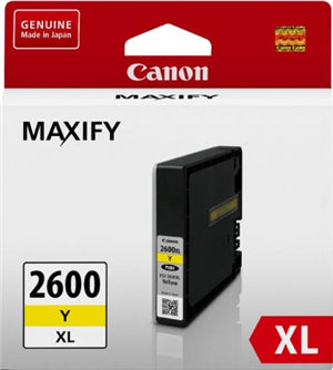 





Canon PGI2600XLY Yellow High Yield Ink Cartridge

Features:
<div>Compatible with: MB5060, MB5360, IB4060, MB5160, MB5460, Yield ~1520 Pages</div>