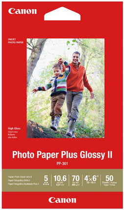 





Canon PP-301 4x6 Glossy II 275gsm Photo Paper - 50 Sheets

Features:
<div>4x6, 275GSM, 50 Sheets Glossy Photo Paper

This paper provides rich, deep blacks and vivid colours. It has a thickness and crisp, luxurious feel of high-quality photo paper fresh from the photo lab and provides great value for a paper of this quality.</div>