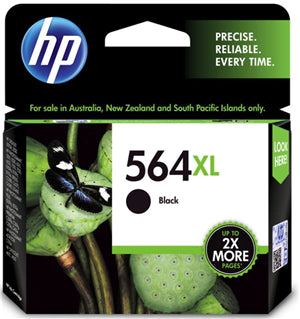 





HP 564XL High Yield Black Ink Catridge

Features:
<div>Compatible With: Photosmart B109a, C410a, B109n, B110a, 5510, 5520, 6510, 6520, 7510, 7520, C5380, C6375, C6380, D5460, B209a, B210a, C309g, C309a, C310a, C510a, Deskjet 3070A, 3520, Officejet 4610, 4620, Yield ~550 Pages</div>