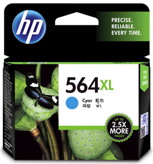 





HP 564XL High Yield Cyan Ink Cartridge

Features:
<div>Compatible With: Photosmart B109a, C410a, B109n, B110a, 5510, 5520, 6510, 6520, 7510, 7520, C5380, C6375, C6380, D5460, B209a, B210a, C309g, C309a, C310a, C510a, Deskjet 3070A, 3520, Officejet 4610, 4620, Yield ~750 Pages</div>