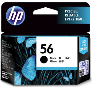 





HP 56 Black Ink Cartridge

Features:
<div>Compatible with: DeskJet: 450ci, 450cbi, 450wbi, 5160, 5550, 5650, 5652, 9600, 9650, 9680, PSC: 1110, 1210, 1315, 1350, 2110, 2210, 2310, 2410, 2510, PhotoSmart: 7150, 7260, 7450, 7550, 7660, 7760, 7960, OfficeJet: 4110, 4255, 4256, 5510, 5608, 5610, 6110</div>