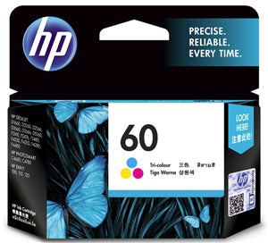 





HP 60 Tri-Colour Ink Cartridge

Features:
<div>Compatible with: Deskjet D5563, F2476, F4435, F4580, ENVY 100, 110, 111, 114, Photosmart C4640, C4650, C4683, C4685, C4740, C4750, C4780, C4799, D110a, Yield ~165 Pages</div>