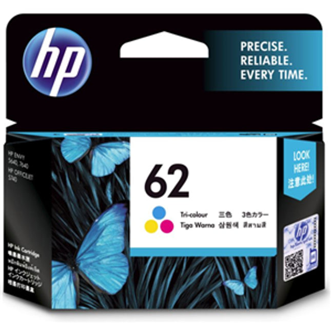 





HP 62 Tri-Colour Ink Cartridge

Features:
<div>Compatible With: ENVY 5540, 5542, 5544, 5545, 5640, 5642, 5643, 5644, 5646, 5660, 5665, 7640, 7644, 7645, Officejet 200, 200C, 250, 5740, 5741, 5742, 5743, 5744, 5745, 5746, 8040, 8045, Yield ~165 Pages</div>