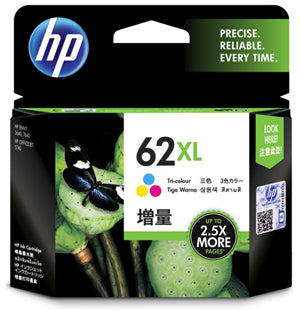 





HP 62XL Tri-Colour High Yield Ink Cartridge

Features:
<div>Compatible With: ENVY 5540, 5542, 5544, 5545, 5640, 5642, 5643, 5644, 5646, 5660, 5665, 7640, 7644, 7645, Officejet 200, 200C, 250, 5740, 5741, 5742, 5743, 5744, 5745, 5746, 8040, 8045, Yield ~415 Pages</div>
