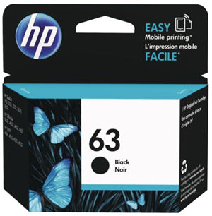 





HP 63 Black Original Ink Cartridge

Features:
<div>Compatible with: Deskjet 1112, 2130, 2131, 2132, 3630, 3632, ENVY 4520, 4522, OfficeJet 3830, 4650, 5220, Yield ~190 Pages</div>