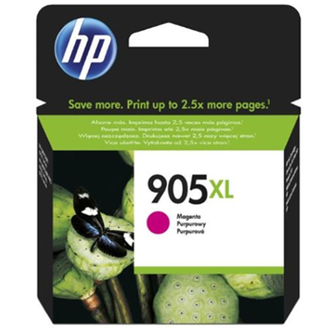 





HP 905XL Magenta High Yield Ink Cartridge

Features:
<div>Compatible With: Officejet 6962, 6950, 6960.  Page Yield ~825 pages</div>