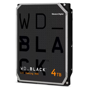 WD Black 4TB SATA3 3.5" 7200RPM 256MB HDD 5Yr Wty