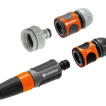 gardena basic hose tap 13 mm system set