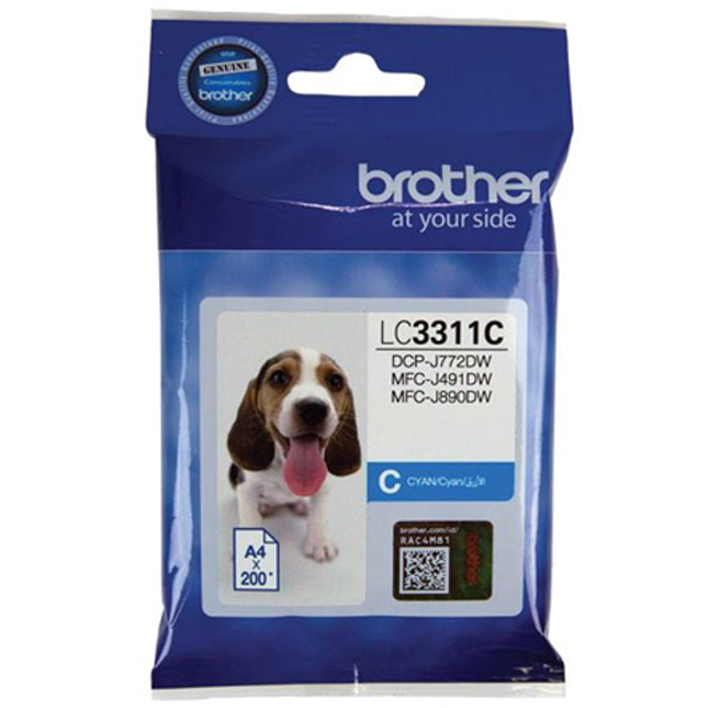 





Brother LC3311C Cyan Ink Cartridge

Features:
<div>Compatible With: MFCJ491DW

Yield ~200 Pages (at 5% Coverage)</div>