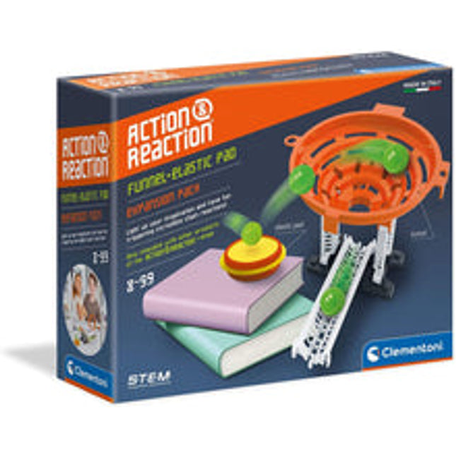 action reaction trampoline and funnel