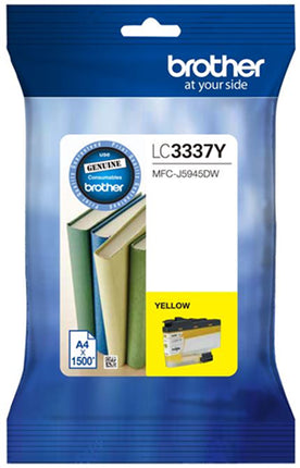 





Brother LC3337Y Yellow Ink Cartridge

Features:
<div>Compatible With: MFCJ5945DW and MFCJ6945DW., Yield ~1,500 Pages (at 5% coverage)</div>