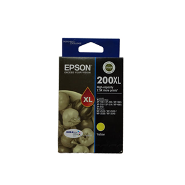 





Epson 200XL Yellow High Yield Ink Cartridge

Features:
<div>Compatible With: Expression Home XP-300, Expression Home XP-100, Expression Home XP-400, WorkForce WF-2540, WorkForce WF-2530, Expression Home XP-200, Expression Home XP-410, Expression Home XP-310</div>