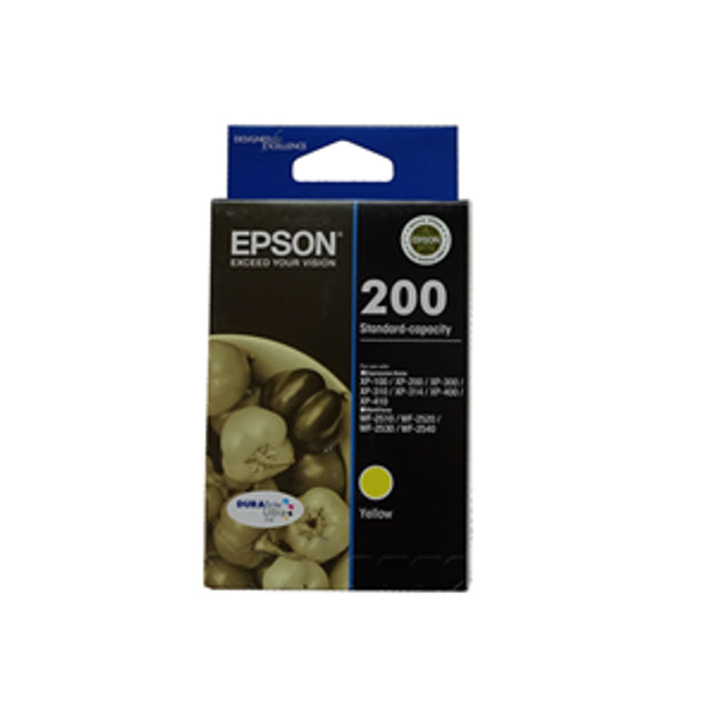 





Epson 200 Yellow Ink Cartridge

Features:
<div>Compatible With: Expression Home XP-300, Expression Home XP-100, Expression Home XP-400, WorkForce WF-2540, WorkForce WF-2530, Expression Home XP-200, Expression Home XP-410, Expression Home XP-310</div>