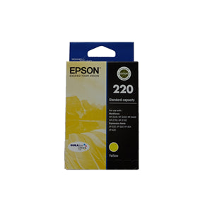 





Epson 220 Yellow Ink Cartridge

Features:
<div>Compatible With: WorkForce WF-2650, Expression Home XP-420, Expression Home XP-320, Expression Home XP-324, Expression Home XP-220, WorkForce WF-2660, WorkForce WF-2630, WorkForce WF-2750, WorkForce WF-2760</div>