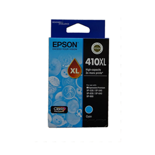 





Epson 410XL Cyan High Yield Ink Cartridge

Features:
<div>Compatible With: Expression Premium XP-630, Expression Premium XP-530, Expression Premium XP-640, Expression Premium XP-540, Expression Premium XP-900</div>
