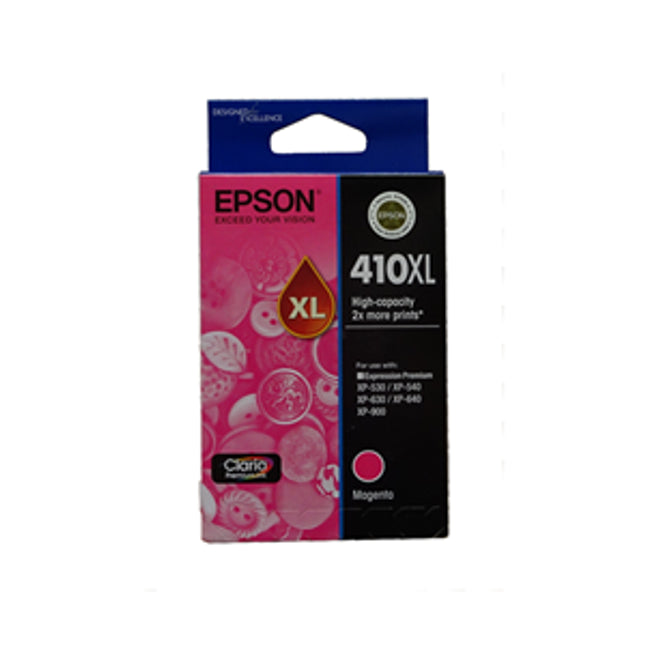 





Epson 410XL Magenta High Yield Ink Cartridge

Features:
<div>Compatible With: Expression Premium XP-630, Expression Premium XP-530, Expression Premium XP-640, Expression Premium XP-540, Expression Premium XP-900</div>