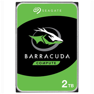 Seagate BarraCuda 2TB SATA 3.5" 7200RPM 256MB HDD 2Yr Wty