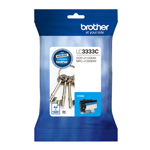 





Brother LC3333 Cyan Ink Cartridge

Features:
<div>Compatible With: MFCJ1300DW, DCPJ1100DW

~1,500 pages at 5% coverage</div>