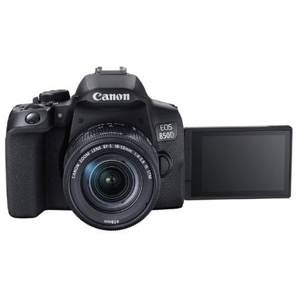 Canon EOS 850D Kit DSLR Camera 18 to 55 mm 24.1MP Black