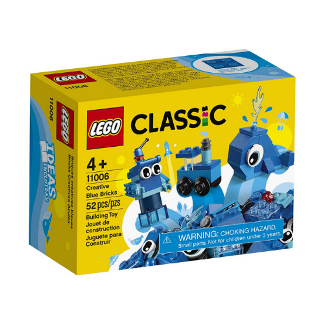 Lego 11006 Blue Bricks Toy Model