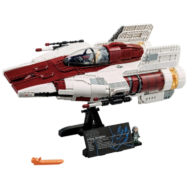 Lego 75275 Starwars A wing Starfighter Toy Model