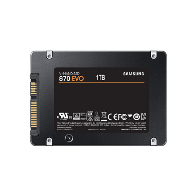 Samsung 870 EVO SATA 2.5" V-NAND SSD 1TB