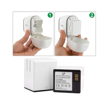 Arlo Go Rechargeable Battery White