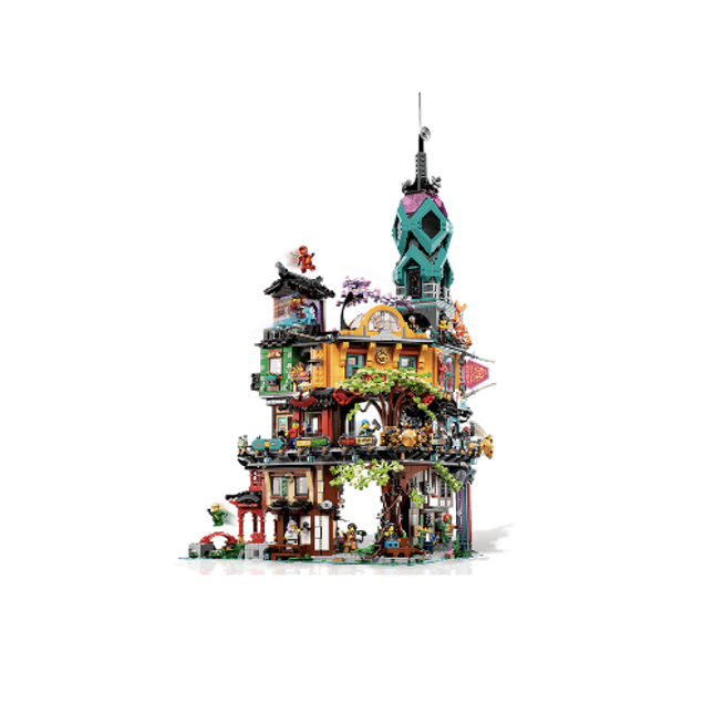 Lego 71741 Ninjago City Gardens Toy Model