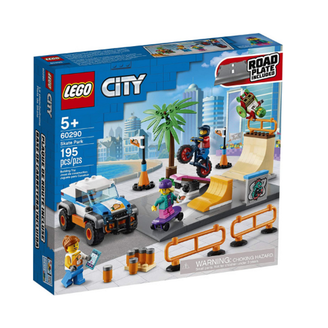 Lego 60290 Skate Park Toy Model