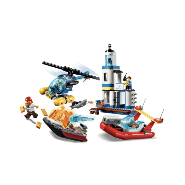 Lego 60308 Seaside Police and Fire Mission Toy Model