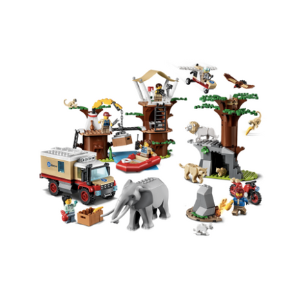 Lego 60307 Wildlife Rescue Camp Toy Model