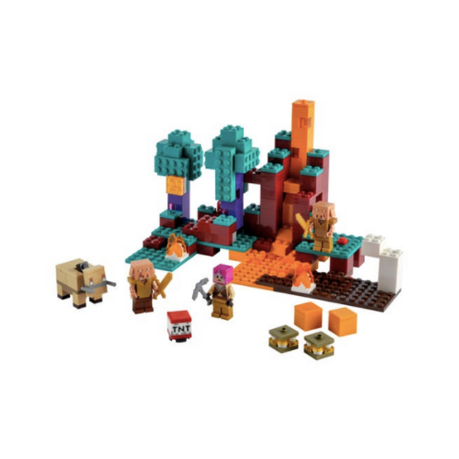 Lego 21168 Minecraft The Warped Forest Toy Model