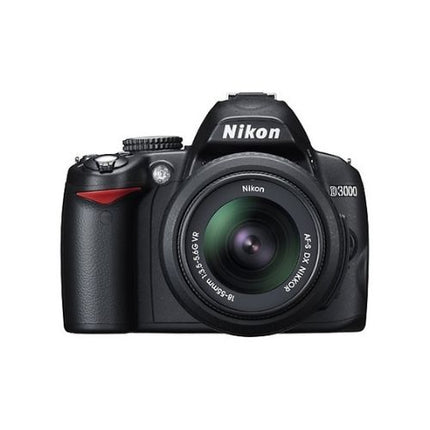 Nikon D3000 DSLR Camera 18 to 55 mm 10MP Black