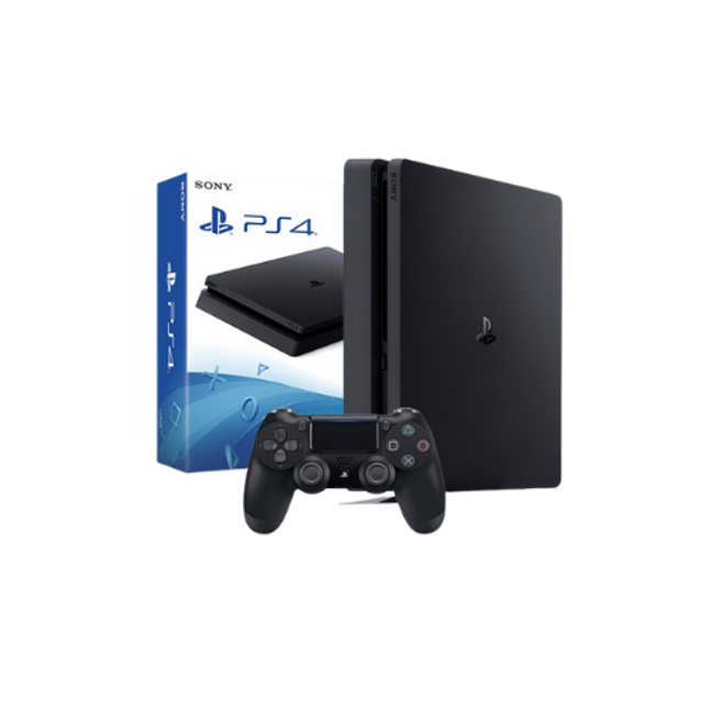 Sony Playstation PS4 Console Slim Edition 500GB Black