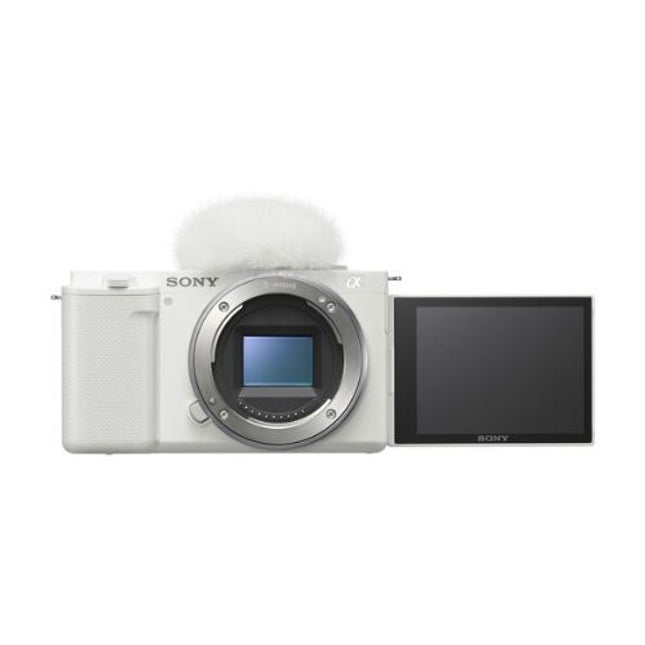Sony ZV-E10L/B DSLR Camera Kit 16 to 50 mm 24.2 MP White